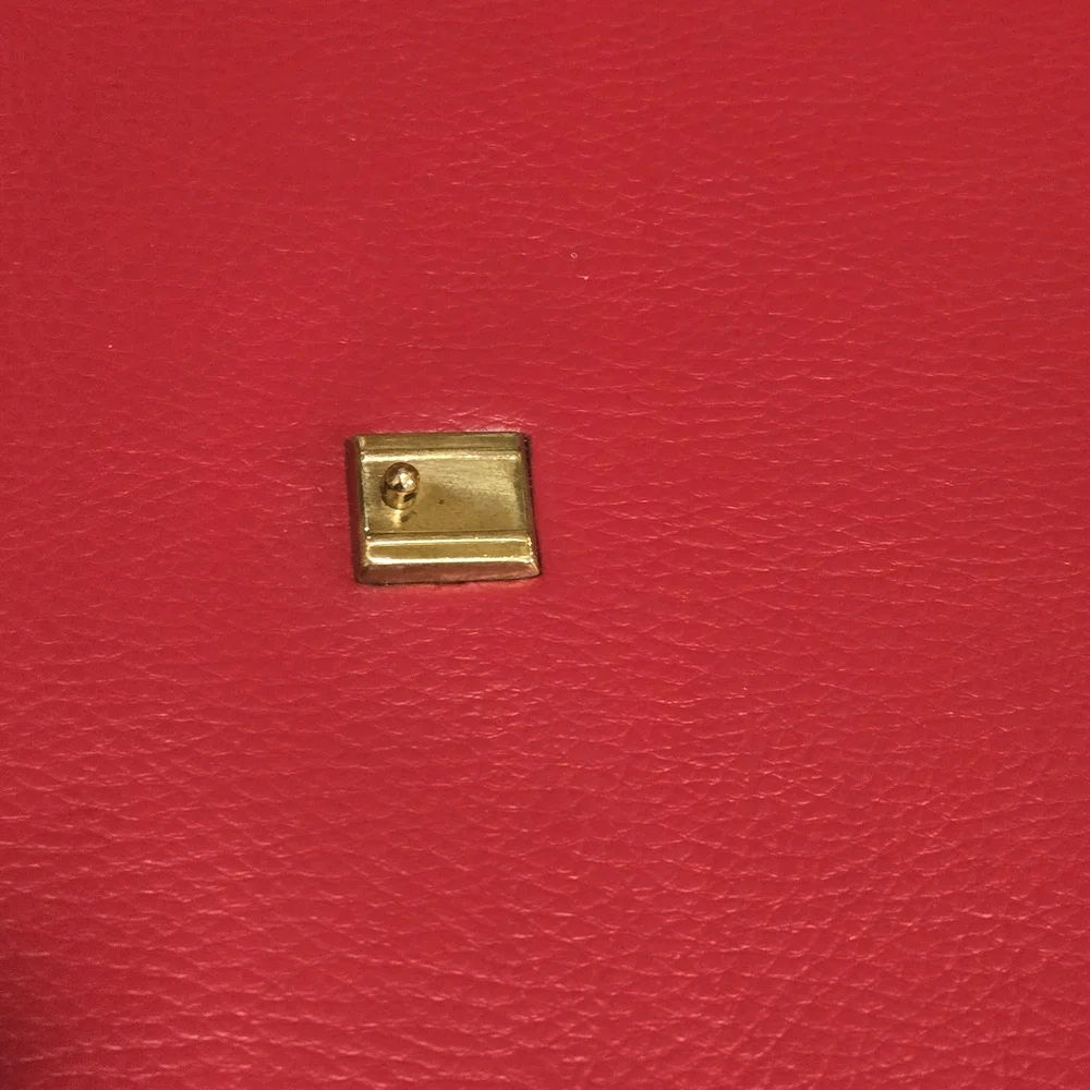 ​Vintage HAZEL Red Pebbled Leather Executive Portfolio / Document Case